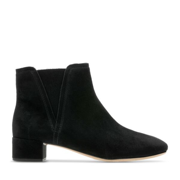 Clarks Womens Orabella Ruby Ankle Boots Black | USA-6541093